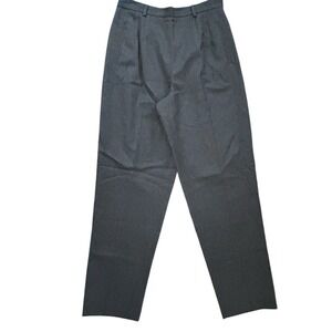 Talbots Charcoal Gray Wool Dress Pants Womans SZ 6P